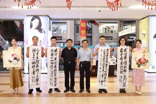 頌黨恩助發展 臨沂書畫家走進山東華豐集團開展書畫藝術交流